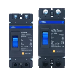 2P 200A, And 250A, DC 1000V Solar Molded Case Circuit Breaker MCCB of TOMZN, TOM7Z, Overload Protection ,Protector for Solar Photovoltaic PV