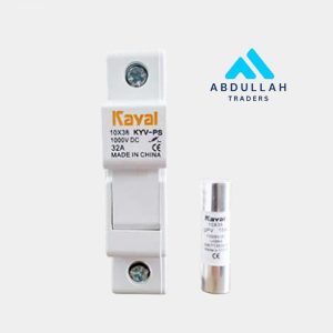 Kayal DC Fuse With Holder ,1000V, MAX32A