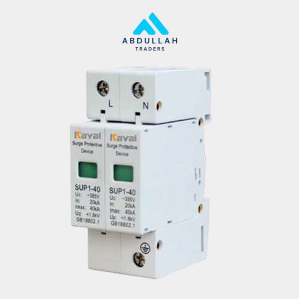 Kayal AC SPD 2 Pole 40KA, For 1 Phase