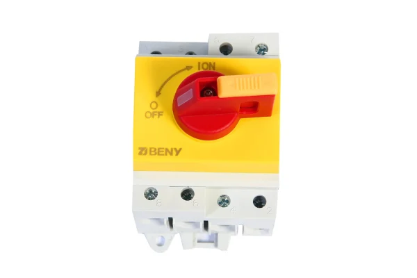 1200V 32A 4P, ZJ Beny, DC Isolating switch, 4P Din Rail Solar Rotating Handle Disconnector, DC Isolator Switch, PV Isolation Switch, Indoor Use