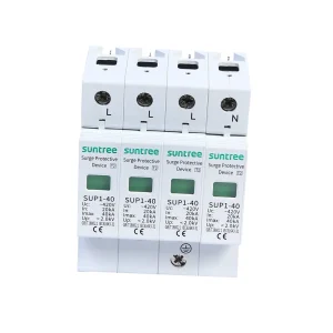 AC SPD 4P, 3P+N 10KA, 20KA, 40KA,60KA upto 440V, SUNTREE, House Surge Protector, Protective Low-voltage Arrester Device