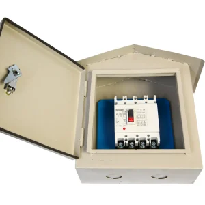 External Disconnect Switch Box For Net Metering, 12X14 Inch Box, Surface Mounted and Tawer/ Pole Mounted Box, For MCCB Breakers/Isolating Switch
