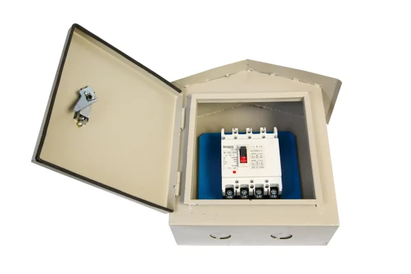 External Disconnect Switch Box For Net Metering, 12X14 Inch Box, Surface Mounted and Tawer/ Pole Mounted Box, For MCCB Breakers/Isolating Switch