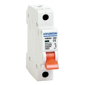 HYUNDAI Miniature Circuit Breaker 1pole (HIBD63)