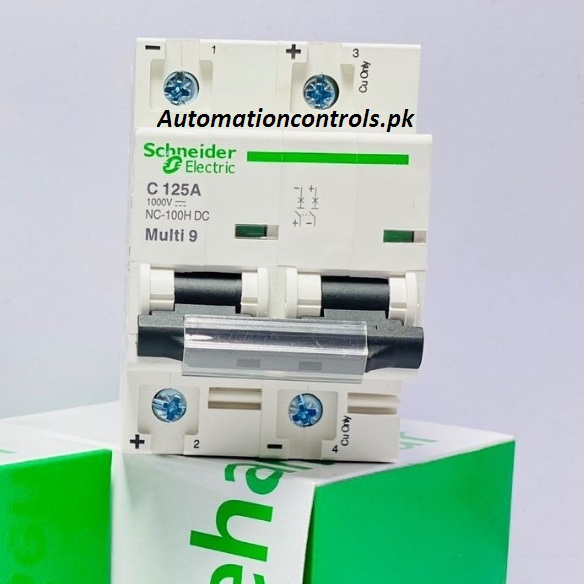 Schneider DC Breaker 2pole 125Amp (NC-100H) 1 Schneider DC Breaker 2pole 125Amp (NC-100H)